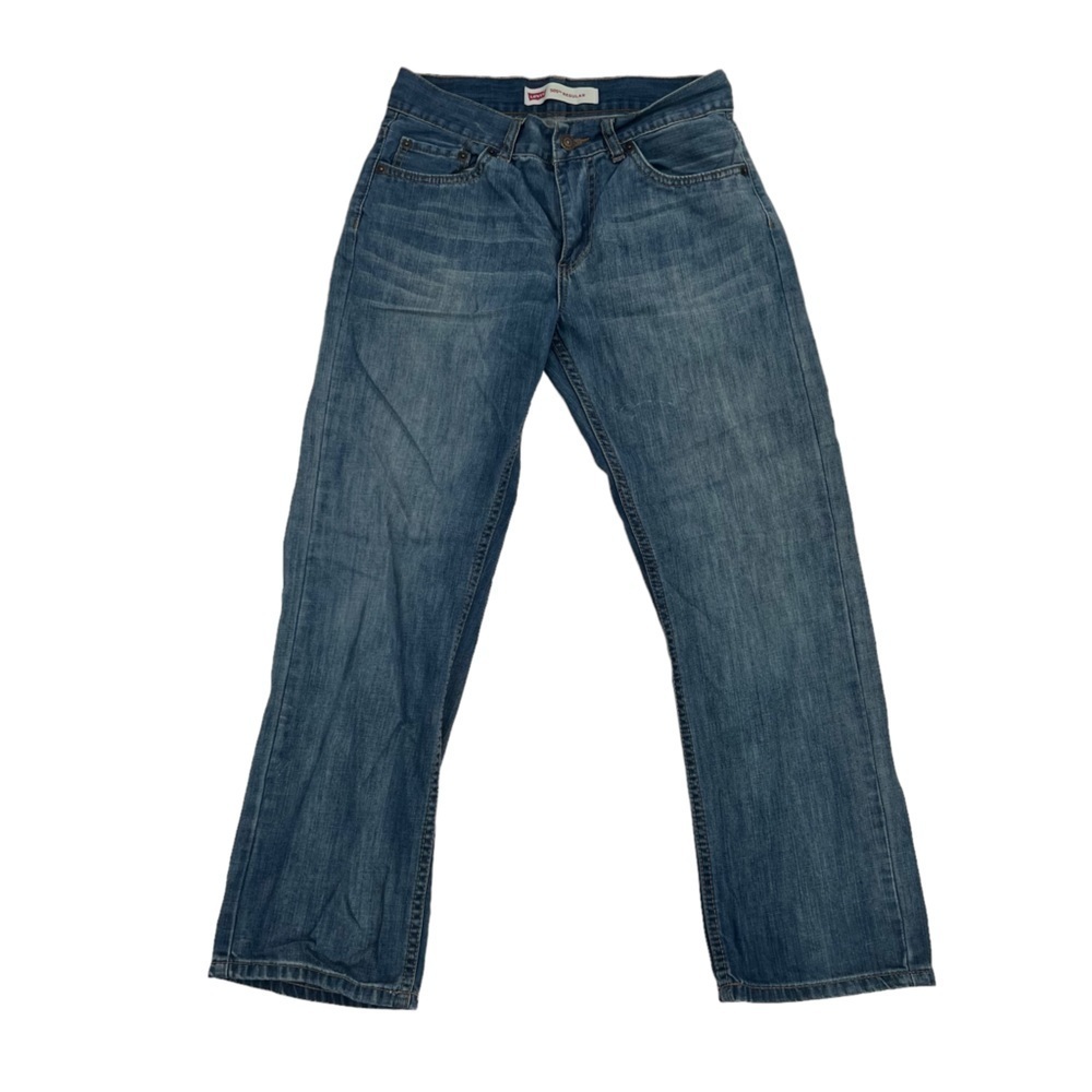 Levi's 505 Straight Leg Regular Fit Jeans Size 14 Women's